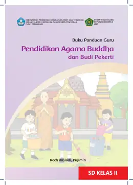 Sampul Buku Guru Pendidikan Agama Buddha dan Budi Pekerti SD Kelas II Kurikulum Merdeka