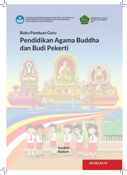 Sampul Buku Guru Pendidikan Agama Buddha dan Budi Pekerti SD Kelas IV Kurikulum Merdeka
