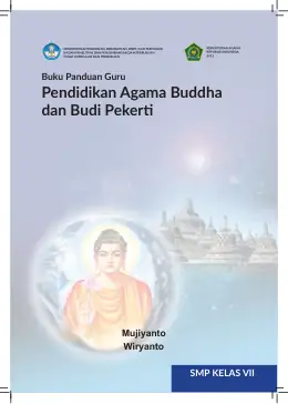 Sampul Buku Guru Pendidikan Agama Buddha dan Budi Pekerti SMP Kelas VII Kurikulum Merdeka