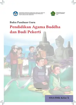 Sampul Buku Guru Pendidikan Agama Buddha dan Budi Pekerti SMA/SMK Kelas X Kurikulum Merdeka