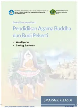 Sampul Buku Guru Pendidikan Agama Buddha dan Budi Pekerti SMA/SMK Kelas XI Kurikulum Merdeka