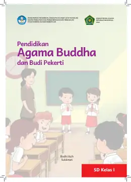 Sampul Buku Siswa Pendidikan Agama Buddha dan Budi Pekerti SD Kelas I Kurikulum Merdeka