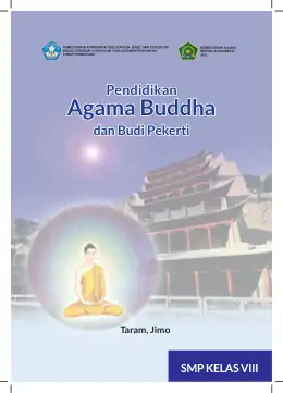 Sampul Buku Siswa Pendidikan Agama Buddha dan Budi Pekerti SMP Kelas VIII Kurikulum Merdeka