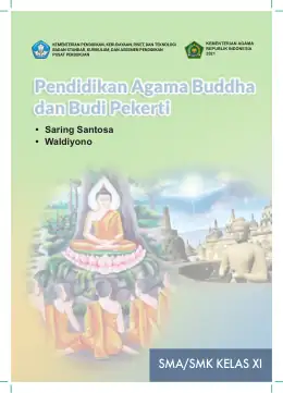 Sampul Buku Siswa Pendidikan Agama Buddha dan Budi Pekerti SMA/SMK Kelas XI Kurikulum Merdeka