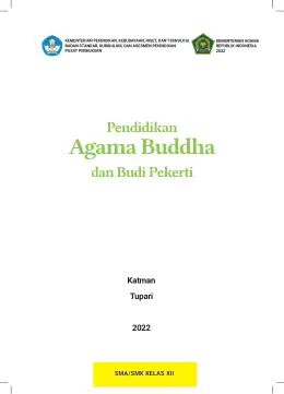 Sampul Buku Siswa Pendidikan Agama Buddha dan Budi Pekerti SMA/SMK Kelas XII Kurikulum Merdeka