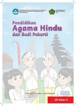 Sampul Buku Siswa Pendidikan Agama Hindu dan Budi Pekerti SD Kelas II Kurikulum Merdeka