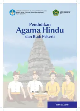 Sampul Buku Siswa Pendidikan Agama Hindu dan Budi Pekerti SMP Kelas VIII Kurikulum Merdeka