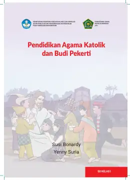 Sampul Buku Siswa Pendidikan Agama Katolik dan Budi Pekerti SD Kelas I Kurikulum Merdeka