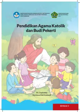 Sampul Buku Siswa Pendidikan Agama Katolik dan Budi Pekerti SD Kelas V Kurikulum Merdeka