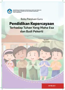 Sampul Buku Guru Pendidikan Kepercayaan Terhadap Tuhan Yang Maha Esa dan Budi Pekerti SD Kelas II Kurikulum Merdeka