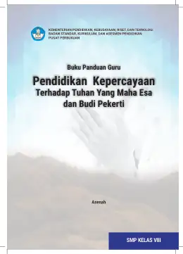 Sampul Buku Guru Pendidikan Kepercayaan Terhadap Tuhan Yang Maha Esa dan Budi Pekerti SMP Kelas VIII Kurikulum Merdeka
