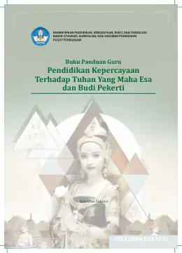 Sampul Buku Guru Pendidikan Kepercayaan Terhadap Tuhan Yang Maha Esa dan Budi Pekerti SMA/SMK Kelas XI Kurikulum Merdeka