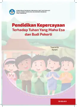 Sampul Buku Siswa Pendidikan Kepercayaan Terhadap Tuhan Yang Maha Esa dan Budi Pekerti SD Kelas II Kurikulum Merdeka