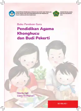 Sampul Buku Guru Pendidikan Agama Konghucu dan Budi Pekerti SD Kelas I Kurikulum Merdeka