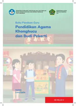 Sampul Buku Guru Pendidikan Agama Khonghucu dan Budi Pekerti SD Kelas V Kurikulum Merdeka
