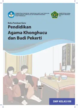 Sampul Buku Guru Pendidikan Agama Khonghucu dan Budi Pekerti SMP Kelas VIII Kurikulum Merdeka