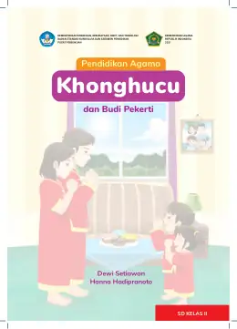 Sampul Buku Siswa Pendidikan Agama Khonghucu dan Budi Pekerti SD Kelas II Kurikulum Merdeka