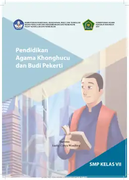 Sampul Buku Siswa Pendidikan Agama Khonghucu dan Budi Pekerti SMP Kelas VII Kurikulum Merdeka