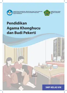 Sampul Buku Siswa Pendidikan Agama Khonghucu dan Budi Pekerti SMP Kelas VIII Kurikulum Merdeka