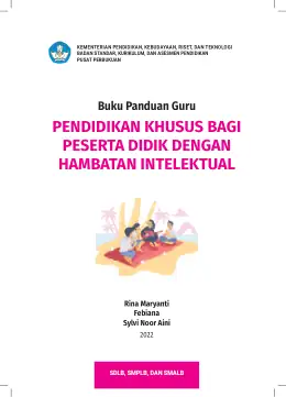 Sampul Buku Guru Pendidikan Khusus bagi Peserta Didik dengan Hambatan Intelektual Kurikulum Merdeka