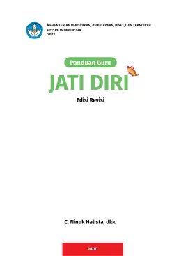 Sampul Buku Guru Jati Diri Kurikulum Merdeka