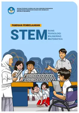 Sampul Buku Siswa Panduan Pembelajaran STEM Kurikulum Merdeka