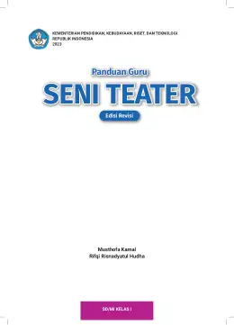 Sampul Buku Guru Seni Teater SD/MI Kelas I Kurikulum Merdeka Kelas 1 SD