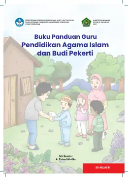 Sampul Buku Guru Pendidikan Agama Islam dan Budi Pekerti SD Kelas II Kurikulum Merdeka Kelas 2 SD