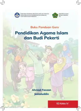 Sampul Buku Guru Pendidikan Agama Islam dan Budi Pekerti SD Kelas IV Kurikulum Merdeka Kelas 4 SD