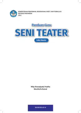Sampul Buku Guru Seni Teater SD/MI Kelas IV Kurikulum Merdeka Kelas 4 SD