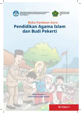 Sampul Buku Guru Pendidikan Agama Islam dan Budi Pekerti SD Kelas V Kurikulum Merdeka Kelas 5 SD