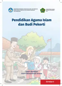 Sampul Buku Siswa Pendidikan Agama Islam dan Budi Pekerti SD Kelas V Kurikulum Merdeka Kelas 5 SD