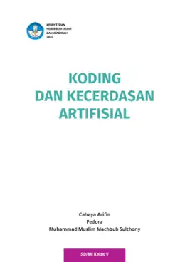 Sampul Buku Siswa Koding dan Kecerdasan Artifisial SD/MI Kelas V Kurikulum Merdeka Kelas 5 SD