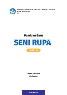 Sampul Buku Guru Seni Rupa SD/MI Kelas V Kurikulum Merdeka Kelas 5 SD