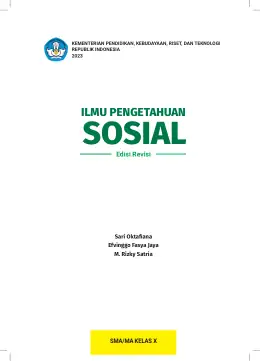 Sampul Buku Siswa Ilmu Pengetahuan Sosial SMA/MA Kelas X Kurikulum Merdeka Kelas 10 SMA