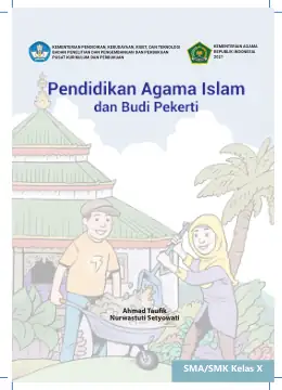 Sampul Buku Siswa Pendidikan Agama Islam dan Budi Pekerti SMA/SMK Kelas X Kurikulum Merdeka Kelas 10 SMA
