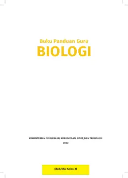 Sampul Buku Guru Biologi SMA/MA Kelas XI Kurikulum Merdeka Kelas 11 SMA