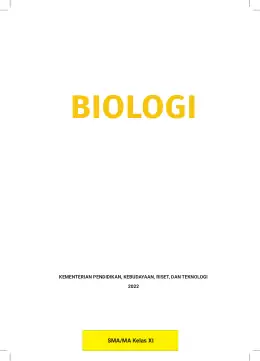 Sampul Buku Siswa Biologi SMA/MA Kelas XI Kurikulum Merdeka Kelas 11 SMA