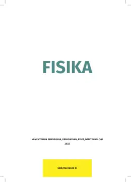 Sampul Buku Siswa Fisika SMA/MA Kelas XI Kurikulum Merdeka Kelas 11 SMA