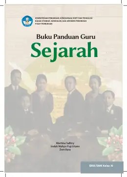 Sampul Buku Guru Sejarah SMA Kelas XI Kurikulum Merdeka Kelas 11 SMA