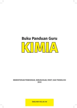 Sampul Buku Guru Kimia SMA/MA Kelas XII Kurikulum Merdeka Kelas 12 SMA
