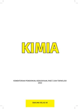 Sampul Buku Siswa Kimia SMA/MA Kelas XII Kurikulum Merdeka Kelas 12 SMA