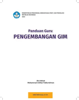 Sampul Buku Guru Pengembangan Gim SMK/MAK Kelas XI-XII Kurikulum Merdeka SMK Kelas 11–12
