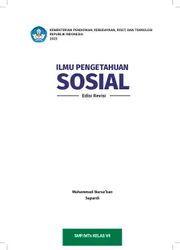 Sampul Buku Siswa Ilmu Pengetahuan Sosial SMP/MTs Kelas VII Kurikulum Merdeka Kelas 7 SMP