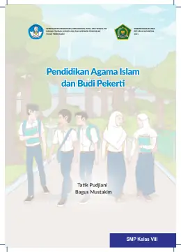 Sampul Buku Siswa Pendidikan Agama Islam dan Budi Pekerti SMP Kelas VIII Kurikulum Merdeka Kelas 8 SMP