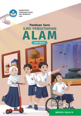 Sampul Buku Guru Ilmu Pengetahuan Alam SMP/MTs Kelas IX Kurikulum Merdeka Kelas 9 SMP