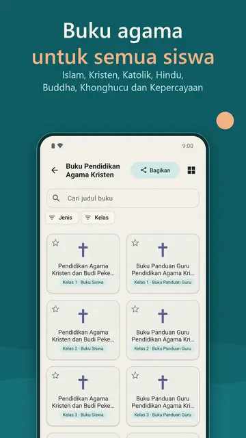 Buku Pendidikan Agama untuk setiap agama